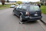 Crap parking job, no wonder it got hit. Crap parking job, no wonder it got hit.