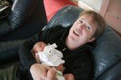 Babies make Tony gassy. Babies make Tony gassy.