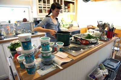 Hmmmmm....sour cream. You are a dairy goddess!
