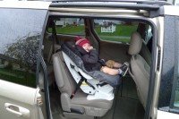 Jack in his new bus.