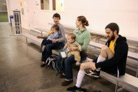 Two kids, two ladies, and a nerfherder