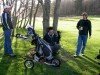 After 13 brusing holes, we decided to hide from our bad golf games and rest.