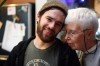 Awwww, Andrew loves his grandma.