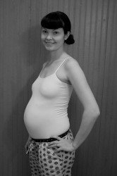 No, that isn't a beer belly.