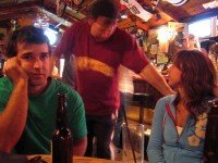 Davidson hates the bar scene.