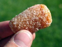 An apricot shaped turd? An apricot shaped turd?